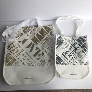 LULULEMON REUSABLE BAGS BUNDLE